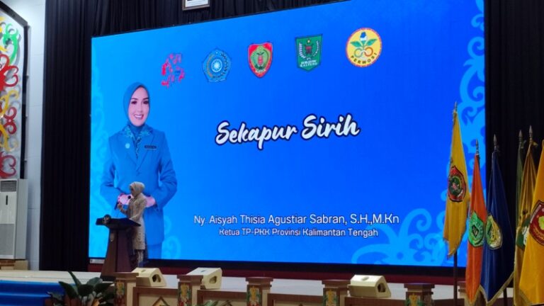 Aisyah Thisia Dorong Ibu di Kalteng Berdaya, Jangan Berhenti Belajar dan Berkarya