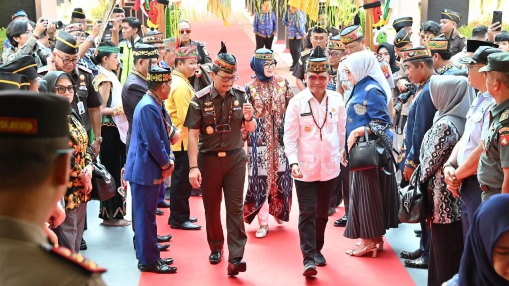 Gubernur Agustiar Sambut Kajati Baru, Dorong Sinergi Penegakan Hukum di Kalteng