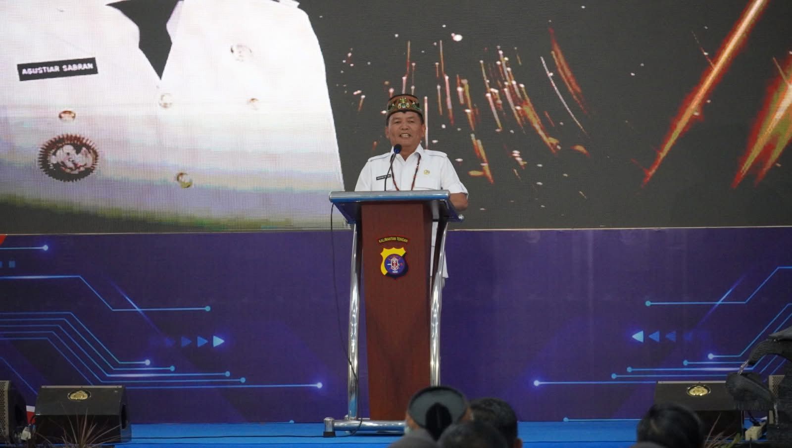 Gubernur Agustiar Tekankan Nilai Kebangsaan bagi Jajaran Kepolisian Kalteng
