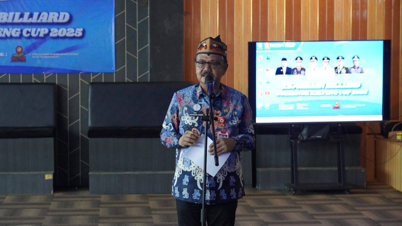 Kalteng Bidik Event Olahraga Internasional, Biliar Jadi Panggung Pembuktian