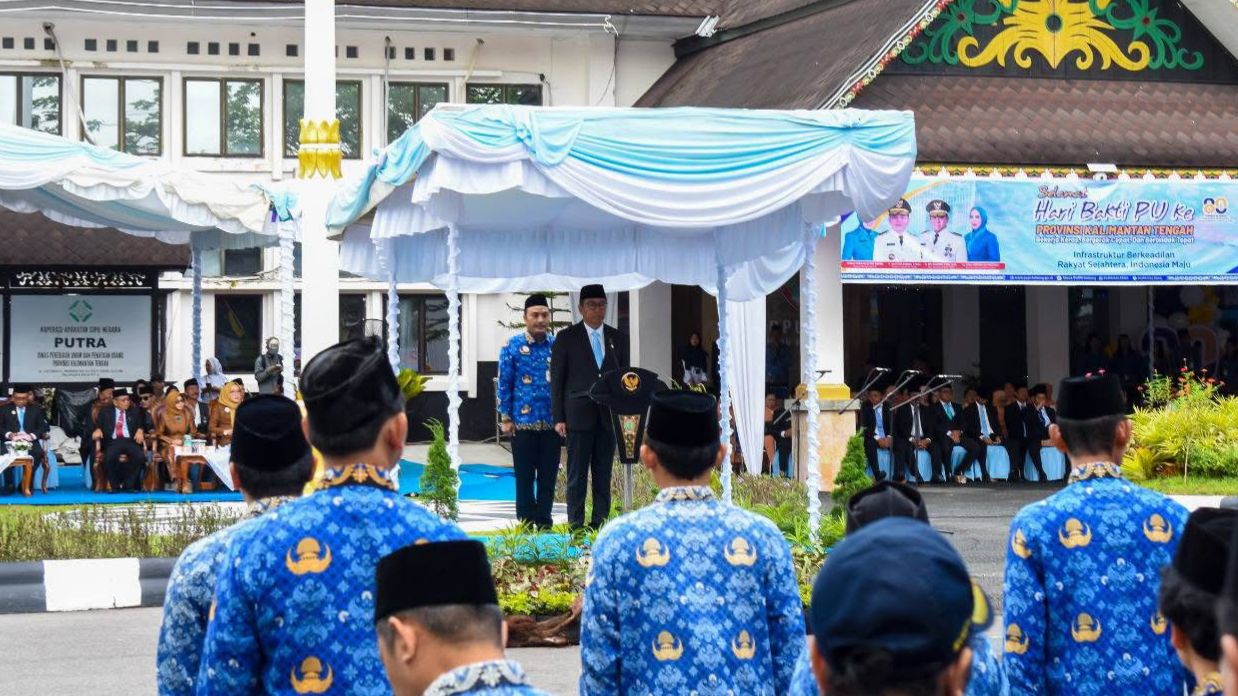 Hari Bakti PU ke-80, Leonard Ampung Tekankan Integritas