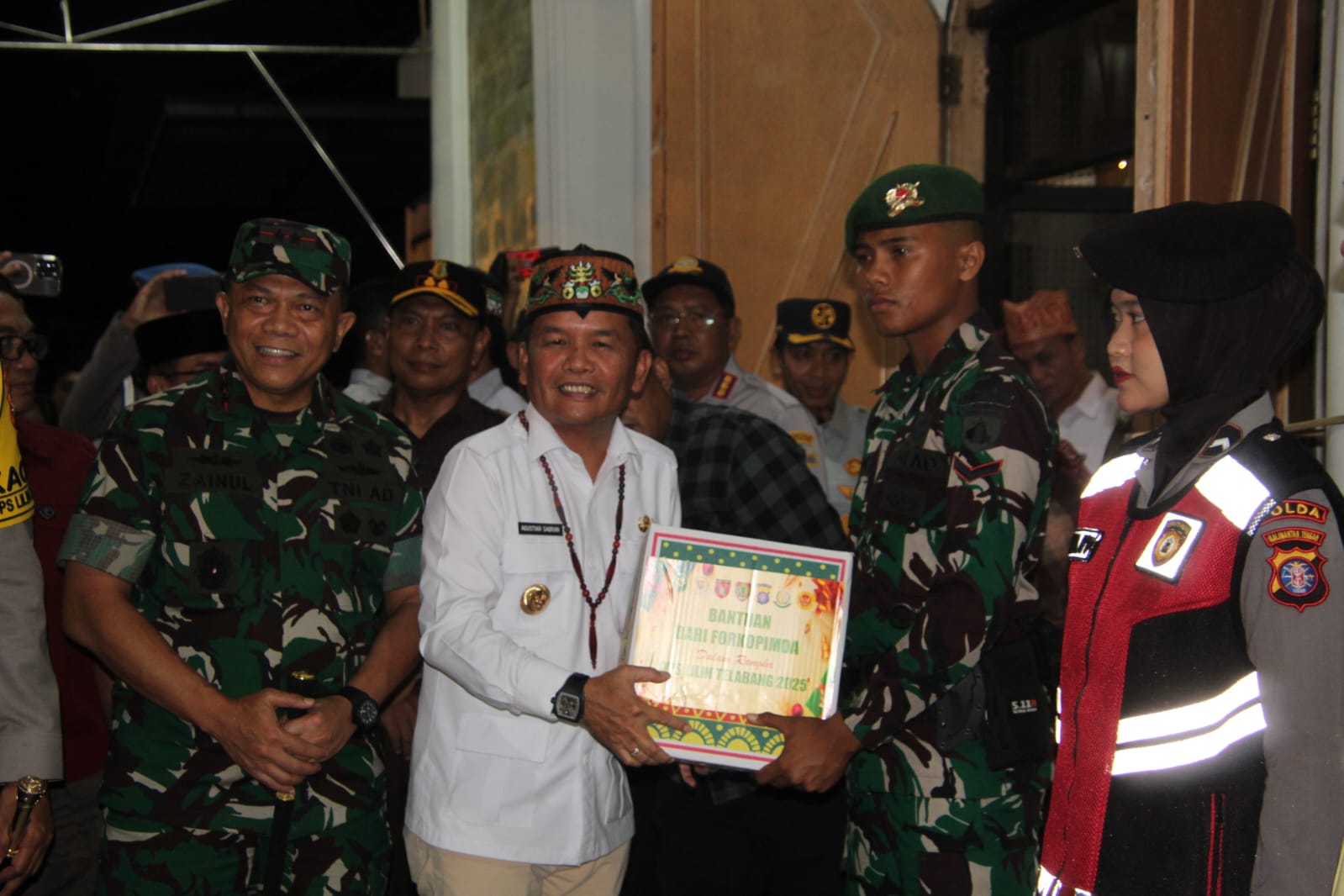 Agustiar Sabran Patroli Gereja, Pastikan Natal di Palangka Raya Berlangsung Aman