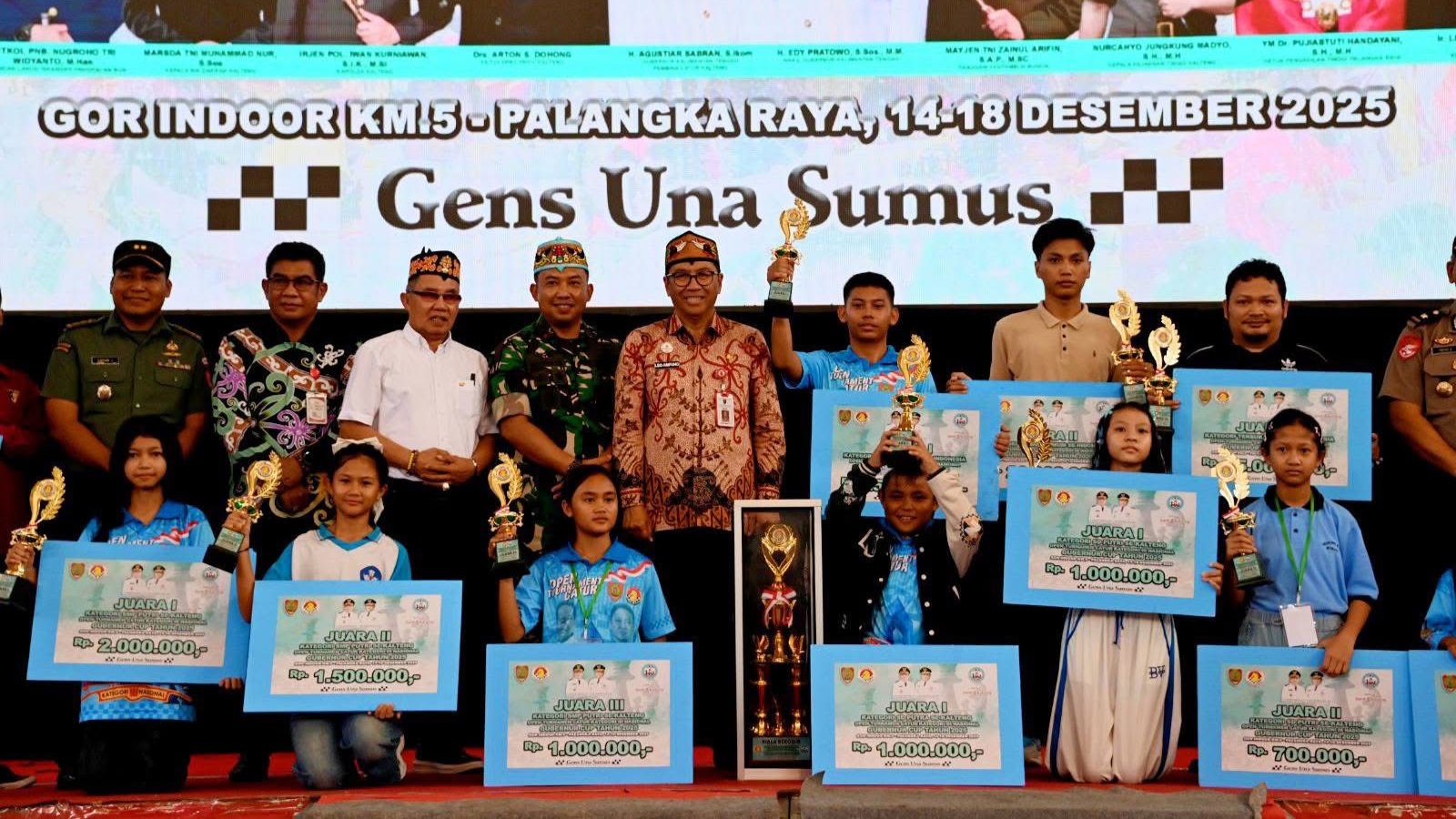 Plt Sekda Kalteng Dorong Atlet Catur Terus Berkembang Lewat Gubernur Cup 2025