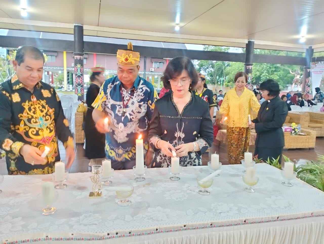 Natal ASBADATA, Momentum Perkuat Peran Perempuan Dayak di Kalteng