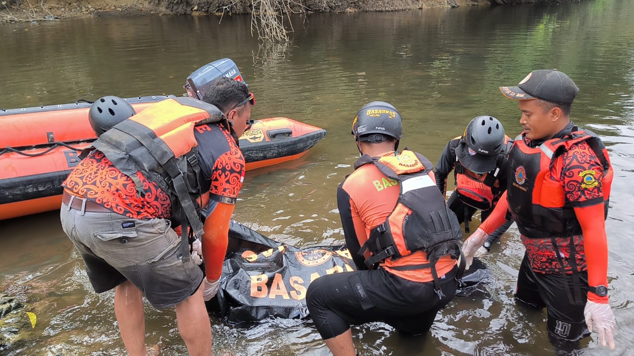 Korban Tenggelam di Sungai Bulik Ditemukan Meninggal Setelah Dua Hari Pencarian