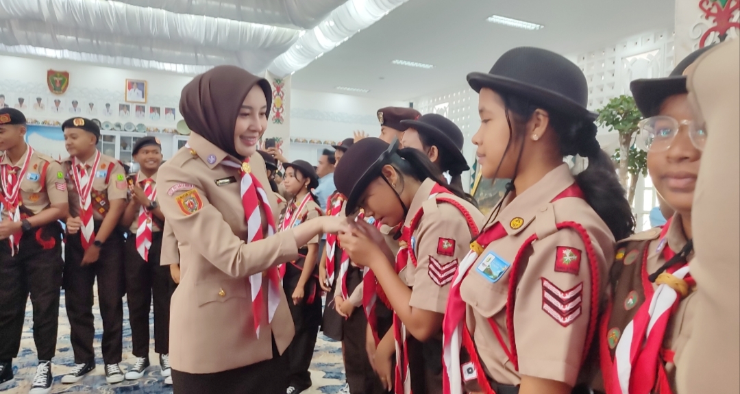 506 Pramuka Kalteng Dikirim ke Jamnas XII di Cibubur