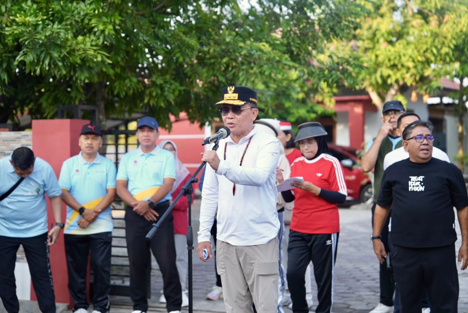 Jalan Sehat Sambut Maulid Nabi dan HUT RI, Gubernur Kalteng Ajak Warga Perkuat Persatuan