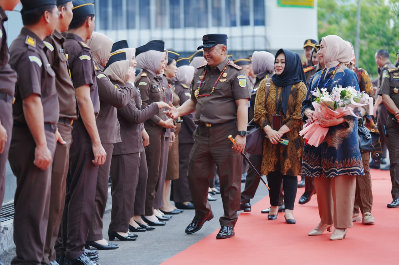 Hendrizal Husin Resmi Pimpin Kejati Kalteng, Jajaran Diminta Jaga Integritas