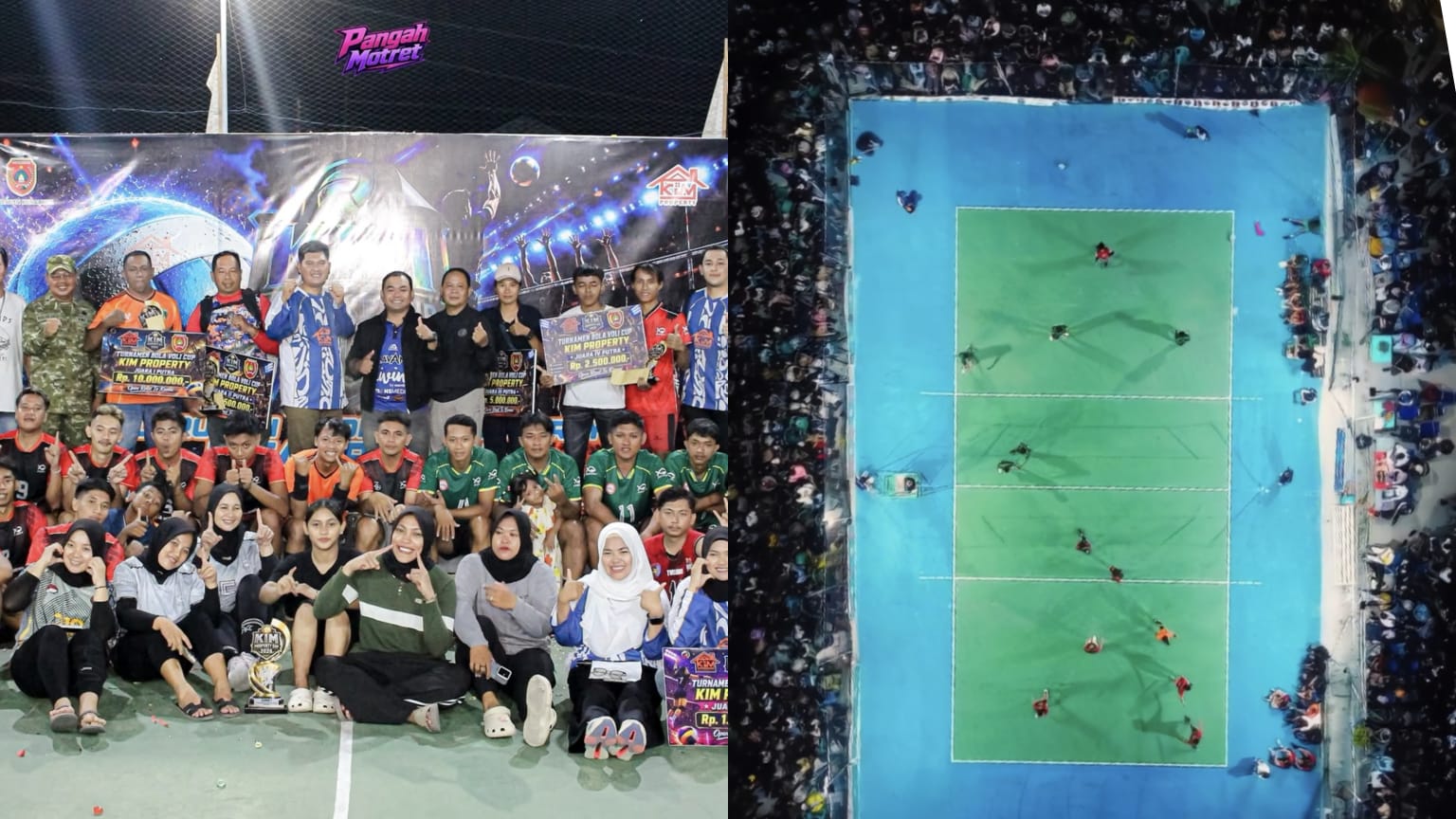 Warga Kumai Lupakan Sejenak Antrean BBM, Tumpah Ruah Nikmati Final KIM Cup