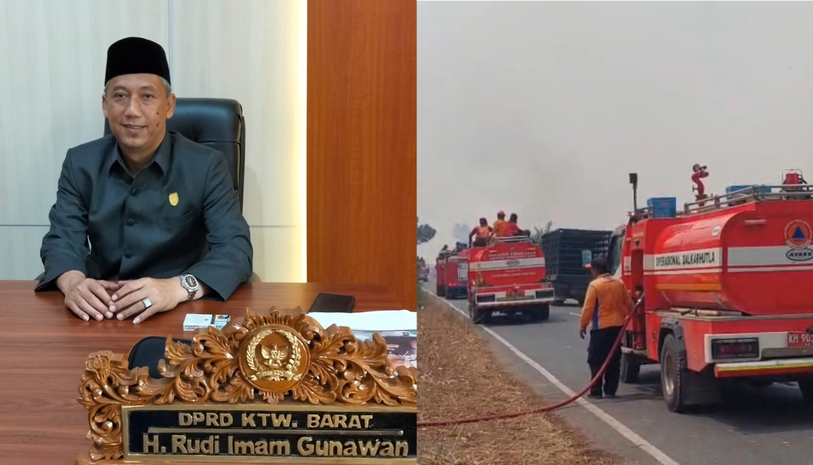 DPRD Kobar Sebut Dana Karhutla Capai Rp22 Miliar, Rp15 Miliar dari Pusat