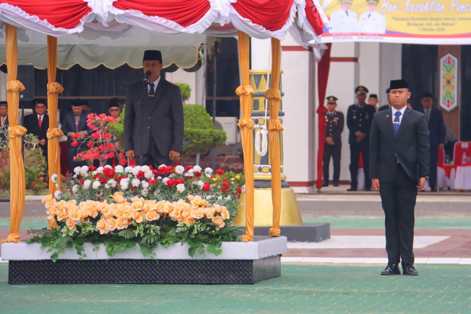 Hari Kesaktian Pancasila di Seruyan, Wabup Supian Tekankan Persatuan dan Gotong Royong