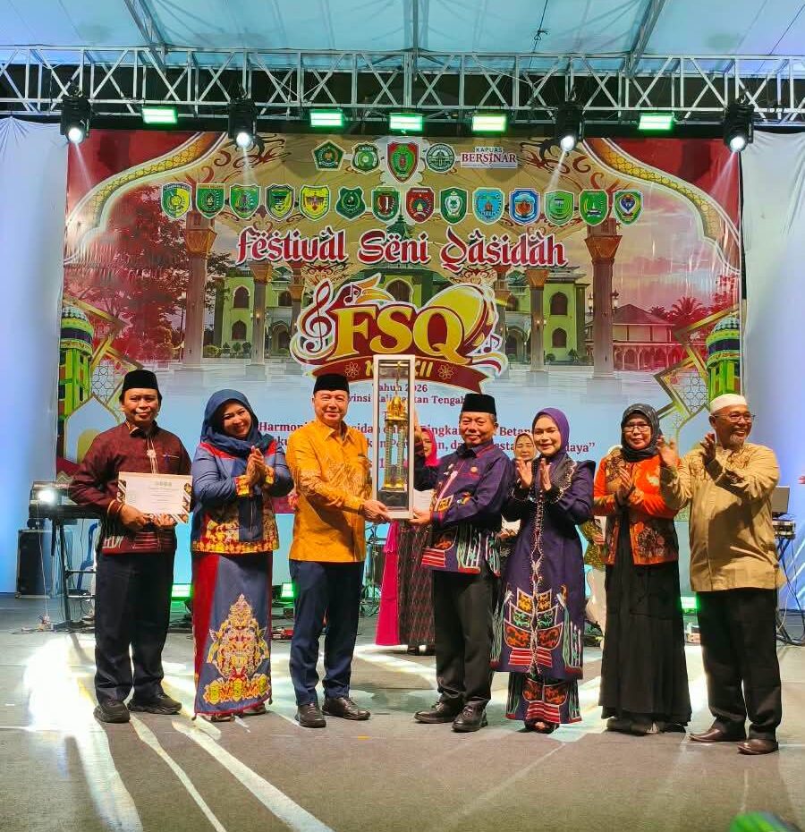 FSQ XII Kalteng Ditutup, Pemkab Seruyan Komitmen Perkuat Kebersamaan dan Kepedulian