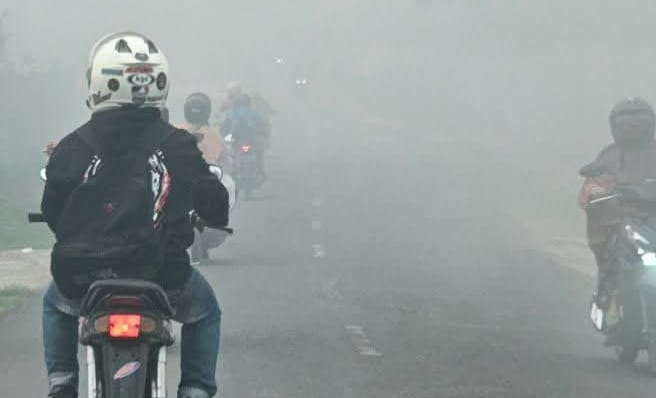 Asap Karhutla di Kobar Batasi Jarak Pandang, BMKG Lacak Sebaran dari Tenggara